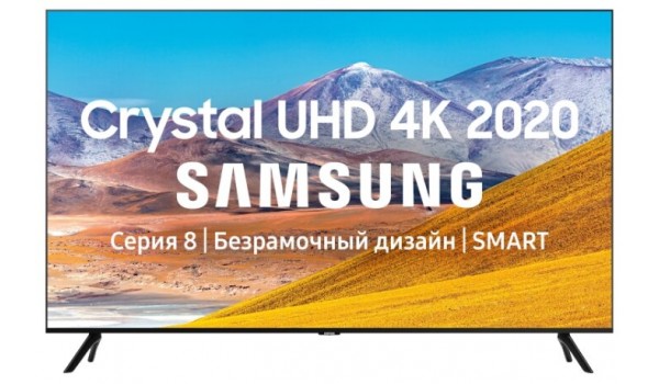 4K UHD телевизор Samsung UE82TU8000U Tizen 2020 года (208 см)